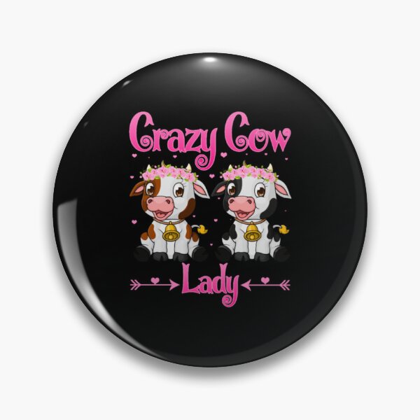 Item preview, Crazy Cow Lady Cow Lover Women designed and sold by RomaTikha.