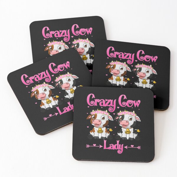 Item preview, Crazy Cow Lady Cow Lover Women designed and sold by RomaTikha.