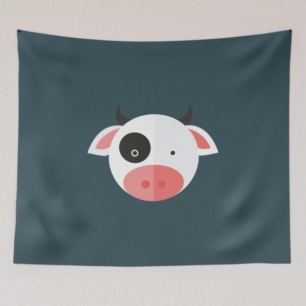 Item preview, Cute  Sweet Cartoon Kid Cow designed and sold by RomaTikha.