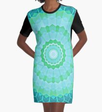 Seaglass Graphic T-Shirt Dress