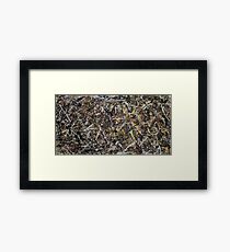 Jackson Pollock. Alchemy Framed Print