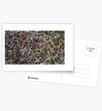Jackson Pollock. Alchemy Postcards