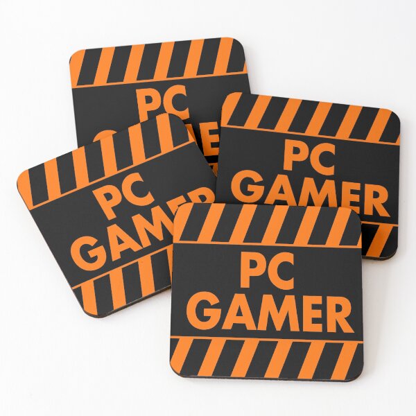 Item preview, Warning Pc Gamer (orange) designed and sold by xtrolix.