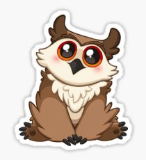 Adorable Owlbear - Cute D&D Adventures Sticker