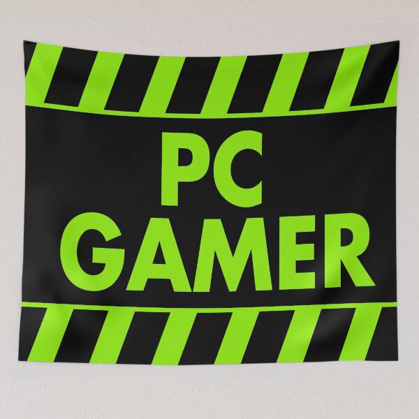 Item preview, Warning Pc Gamer (green) designed and sold by xtrolix.