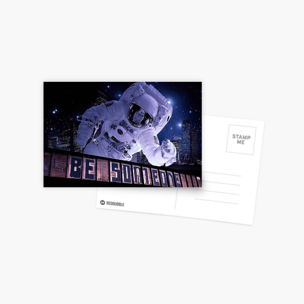 Be Someone Houston Astronaut. Canvas – SimulationGifts