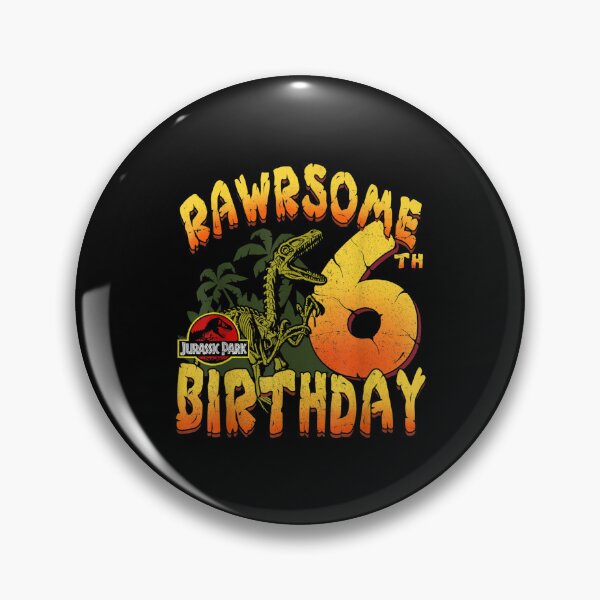 Item preview, Rawrsome 6th Birthday designed and sold by TarynAbbott.