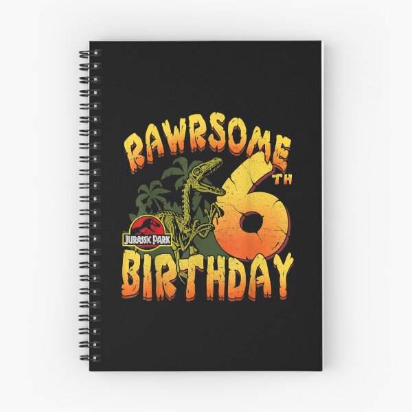 Item preview, Rawrsome 6th Birthday designed and sold by TarynAbbott.