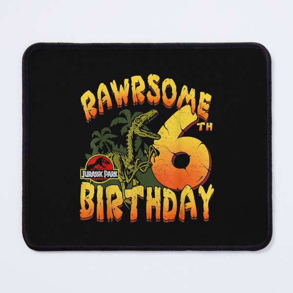 Item preview, Rawrsome 6th Birthday designed and sold by TarynAbbott.