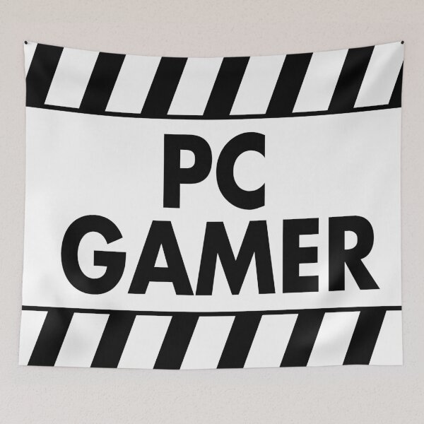 Item preview, Warning Pc Gamer (black) designed and sold by xtrolix.