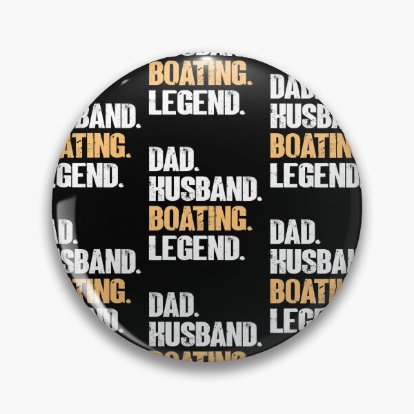 Item preview, Dad Husband Boating Legend Funny Captain Boating designed and sold by lloyd68.
