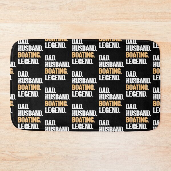 Item preview, Dad Husband Boating Legend Funny Captain Boating designed and sold by lloyd68.