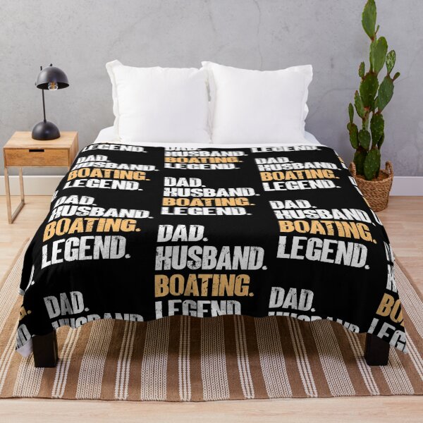 Item preview, Dad Husband Boating Legend Funny Captain Boating designed and sold by lloyd68.