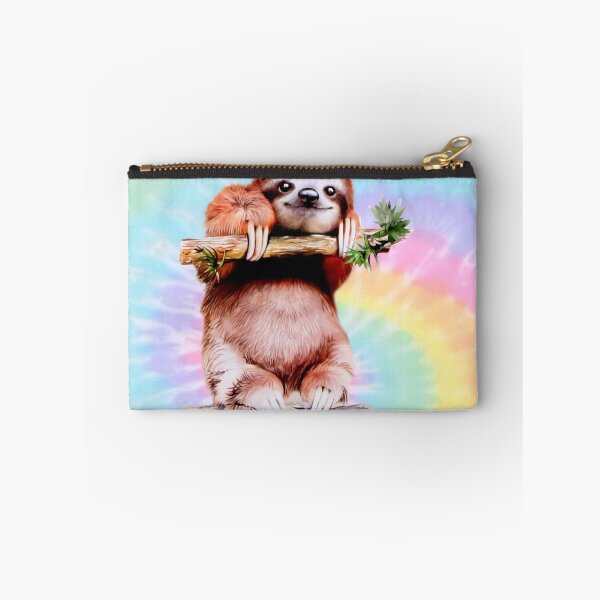 Item preview, Sloth backgroud Watercolor art designed and sold by AnetteEckert.