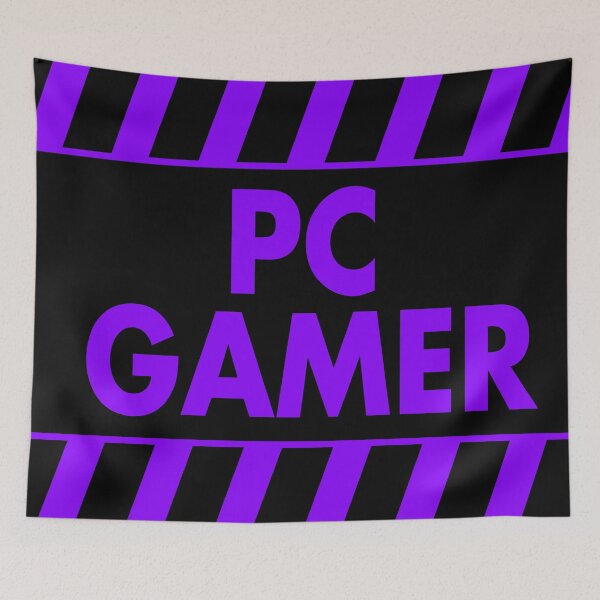 Item preview, Warning Pc Gamer (purple) designed and sold by xtrolix.