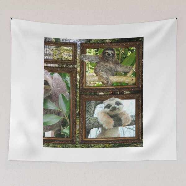 Item preview, Sloth cute picture designed and sold by AnetteEckert.