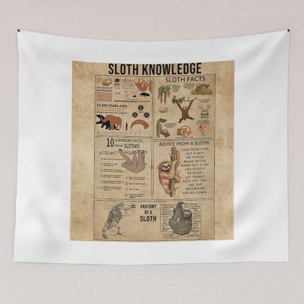 Item preview, Sloth Question My Sanity vintage designed and sold by AnetteEckert.