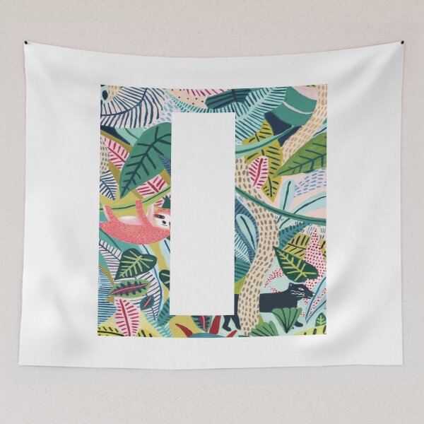 Item preview, Sloth bear hanging on a branch designed and sold by AnetteEckert.
