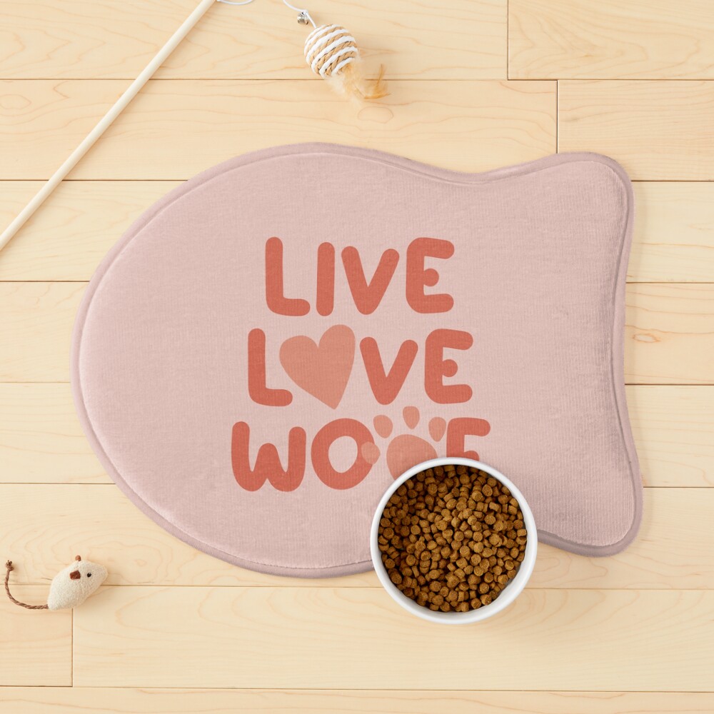 Live Love Woof Pet Mat