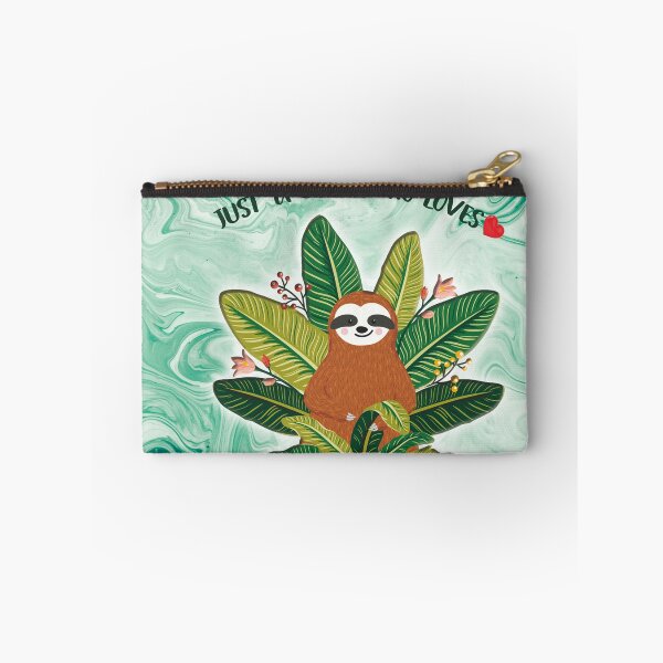 Item preview, Just A Girl Who Loves Sloths designed and sold by AnetteEckert.