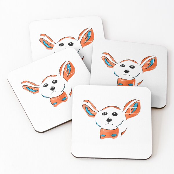 Item preview, Tile fox art  designed and sold by Coffeemerc117.