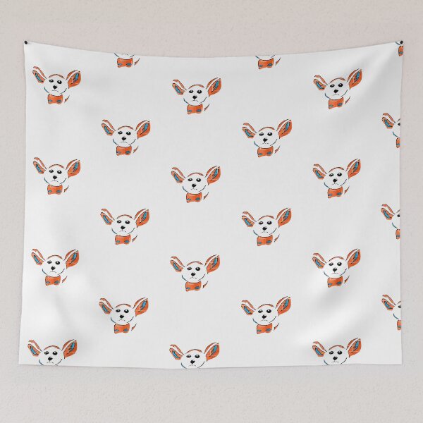 Item preview, Tile fox art  designed and sold by Coffeemerc117.