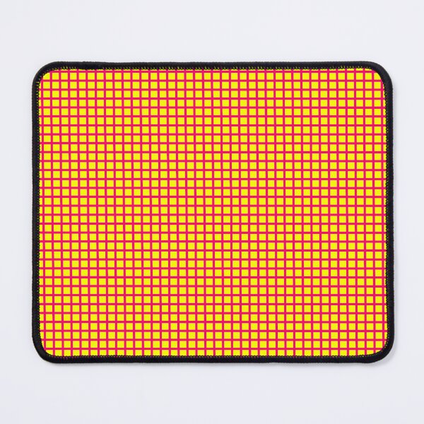 Item preview, Pink On Yellow Grid designed and sold by Moonshine Paradise.