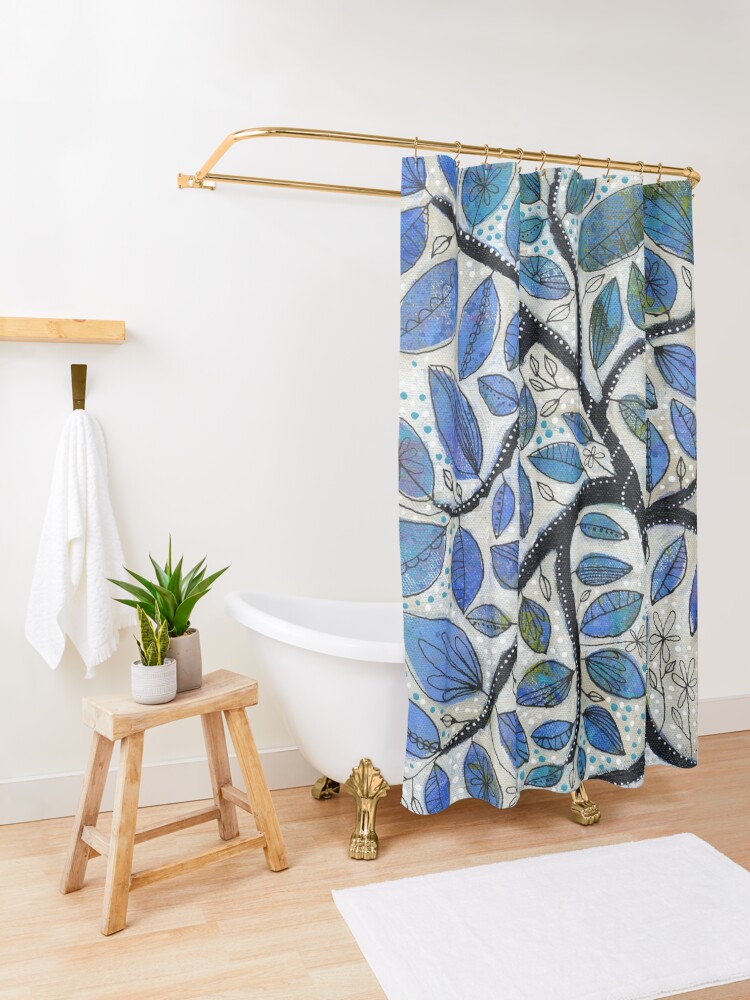 Alternate view of Why We Hope Shower Curtain