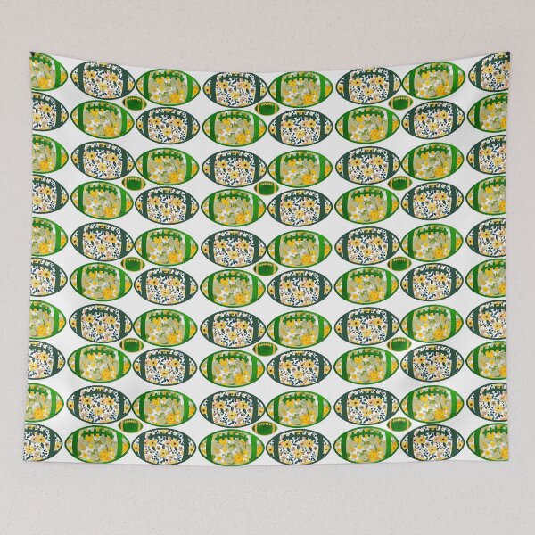 Item preview, Green and gold football pattern 2 designed and sold by KCAbdelnour.