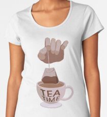 Tea Time Women's Premium T-Shirt