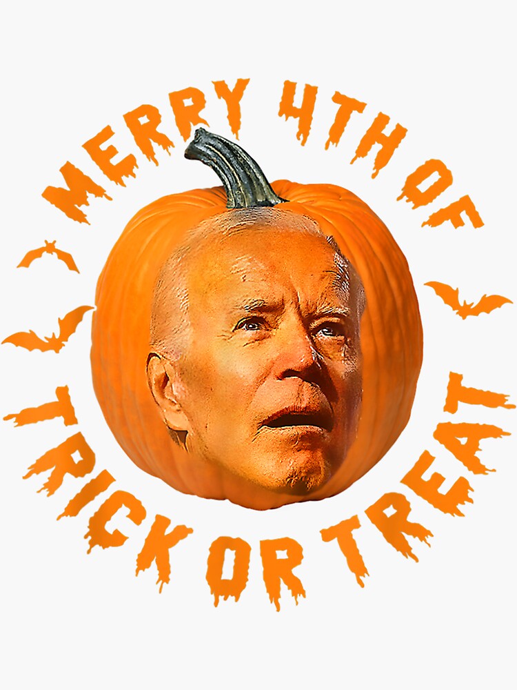 merry-4th-of-trick-or-treat-joe-biden-pumpkin-halloween-2022-sticker