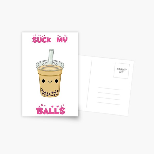 Item preview, Bubble tea! -suck my balls designed and sold by heidilauren27.