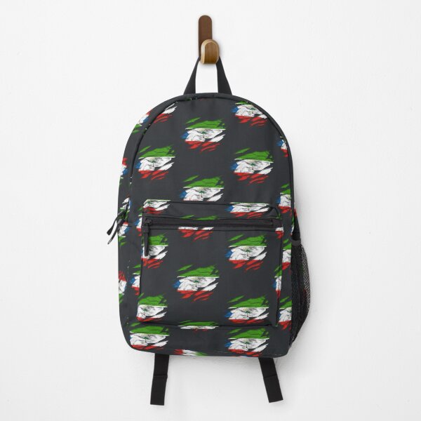 Item preview, Ripped Rip Open Equatorial Guinea Flag Palm designed and sold by rafaeltto.