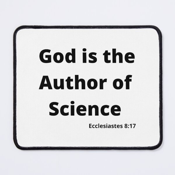 Item preview, God is the author of science designed and sold by Jsunshine75.