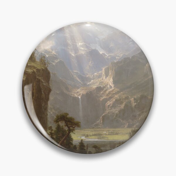 Item preview, Albert Bierstadt Rocky Mountains Lander's Peak  designed and sold by OldTimeArt.