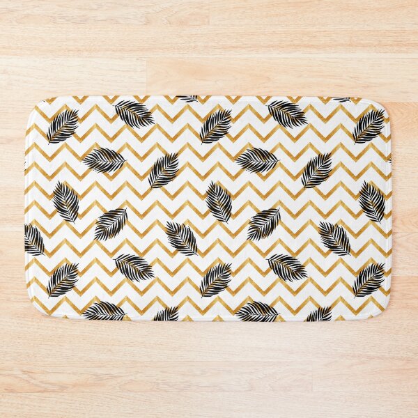 Item preview, Gold Monstera Leaves Seamless Pattern Design designed and sold by Fairies Flower  Garden.