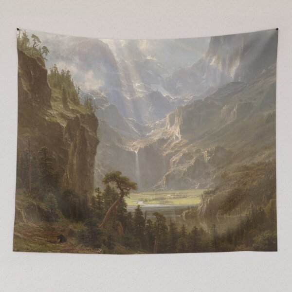Item preview, Albert Bierstadt Rocky Mountains Lander's Peak  designed and sold by OldTimeArt.