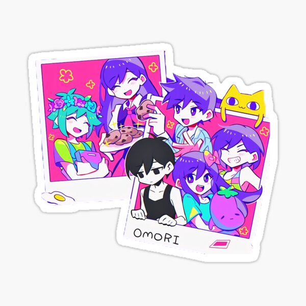 Omori Game Anime Card Essential Tshirt Sticker for Sale by teejohnn