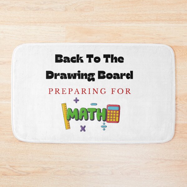 Item preview, Back To The Board For Math Schools In designed and sold by Darlene Douglas-Jackson.
