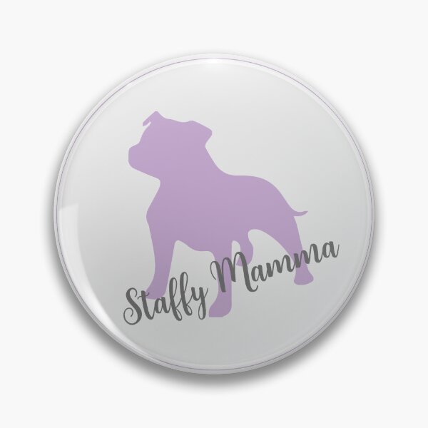 Item preview, Staffy Mamma - purple designed and sold by Cmdesign-s.