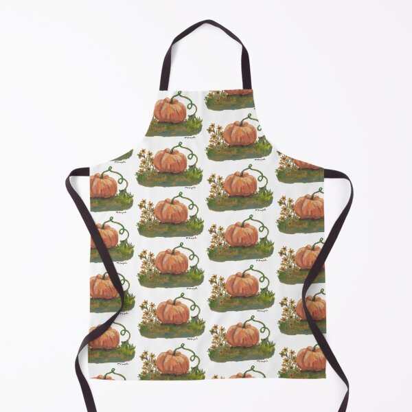 Item preview, Fall Pumpkin with Flowers - Hand Painted Design designed and sold by maryhop.