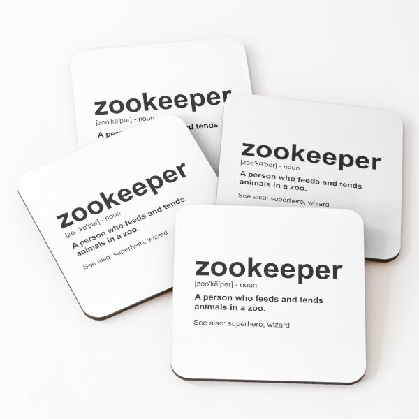 Item preview, Zookeeper Definition Funny Zoologist Wild Animal Keeper designed and sold by Bemumd-art.