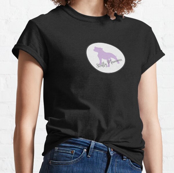 Item preview, Staffy Mamma - purple designed and sold by Cmdesign-s.