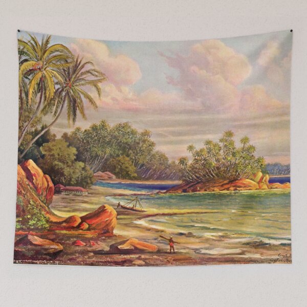Item preview, Cocos Island at Belligema (Gan-Duva) Ceylon -Ernst Haeckel designed and sold by TeeARTHY.