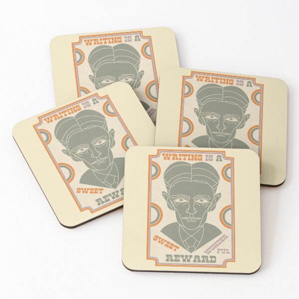 Item preview, Writings is a sweet, wonderful reward - Franz Kafka designed and sold by jholbo.
