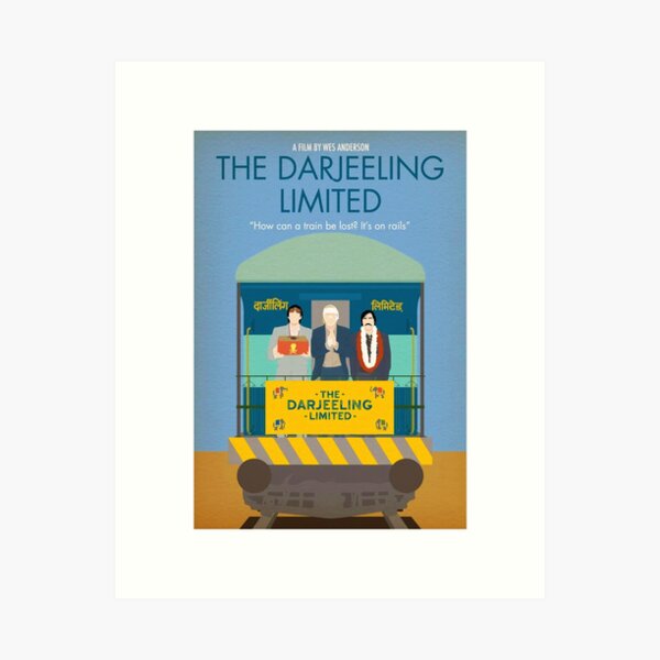 Darjeeling Limited Wes Anderson Cult Movie Premium Poster 