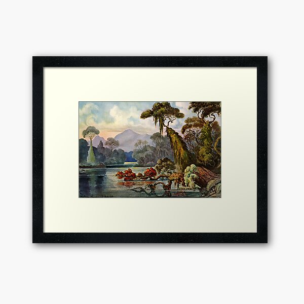 Item preview, Haeckel Ceylon Jungle River-Ernst Haeckel designed and sold by TeeARTHY.