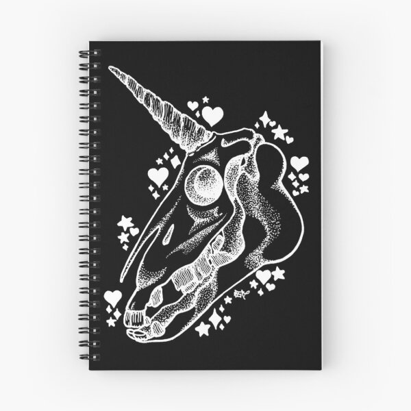 Item preview, Sparkle Goth Unicorn Skull designed and sold by missdemeanor.