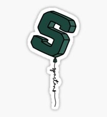 MSU Balloon Sticker