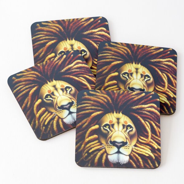 Item preview, Lion with Dreadlocks designed and sold by ThePurpleMelon.